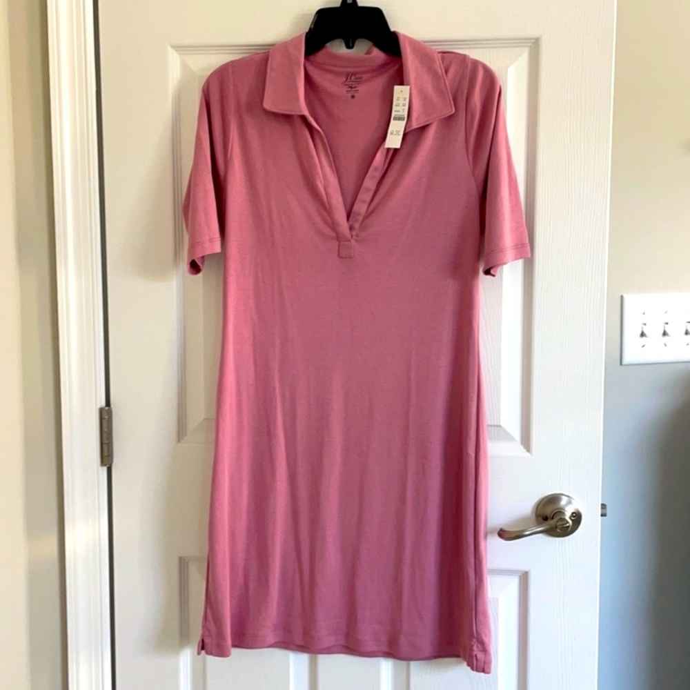 NWT J.Crew Perfect Fit Polo Dress